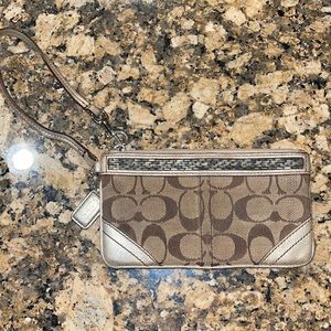 Coach wristlet